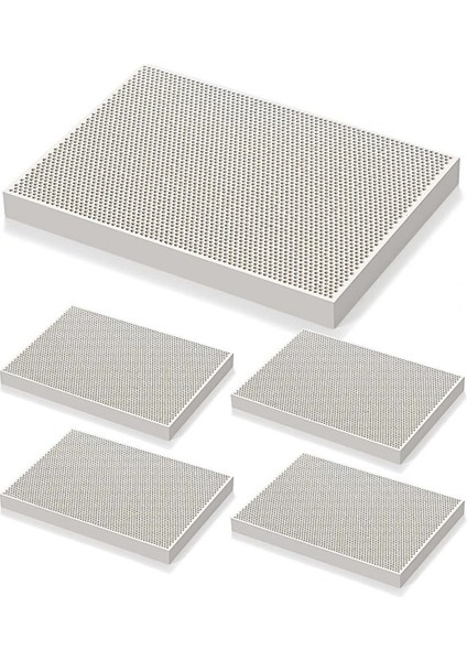 4 Adet Petek Kaynak Bloğu Seramik Kaynak Plakası Kaynak Bloğu Panel Kaynak Yapma Kiti Kuyumcu Füzyon Döküm Araçları (Yurt Dışından)