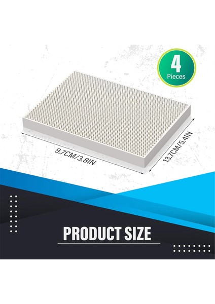 4 Adet Petek Kaynak Bloğu Seramik Kaynak Plakası Kaynak Bloğu Panel Kaynak Yapma Kiti Kuyumcu Füzyon Döküm Araçları (Yurt Dışından) fiyatları