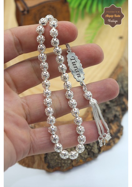 925 Ayar Gümüş Midyat Telkari El Işçiliği Isimli Tesbih 201023863 modelleri