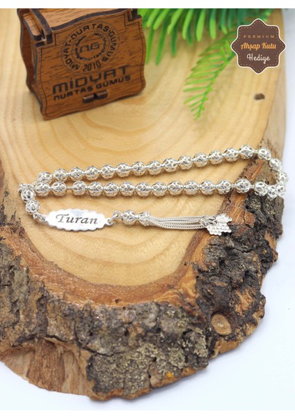 925 Ayar Gümüş Midyat Telkari El Işçiliği Isimli Tesbih 201023863 fırsatları