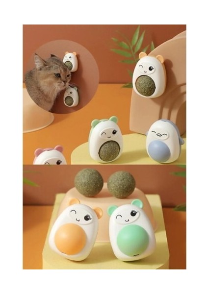 Ayıcıklı Kedi Otu Yalama Topu modelleri