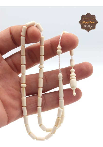 Özel Sistem Püsküllü Kapsül Kesim Hakiki Fil Dişi Tesbih 201023883 fiyatları