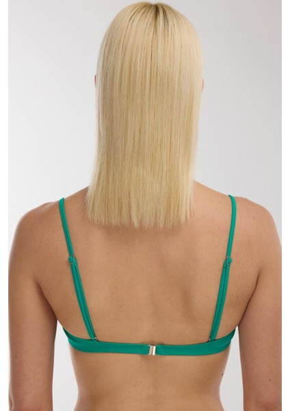 63564 Nil Yeşili Bikini Üstü