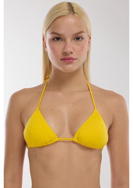 63502 Sarı Bikini Üstü