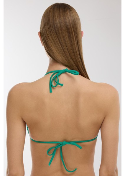 63502 Nil Yeşili Bikini Üstü