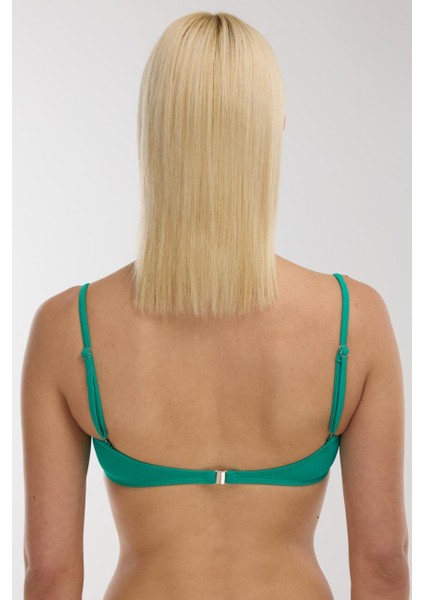 63561 Nil Yeşili Bikini Üstü