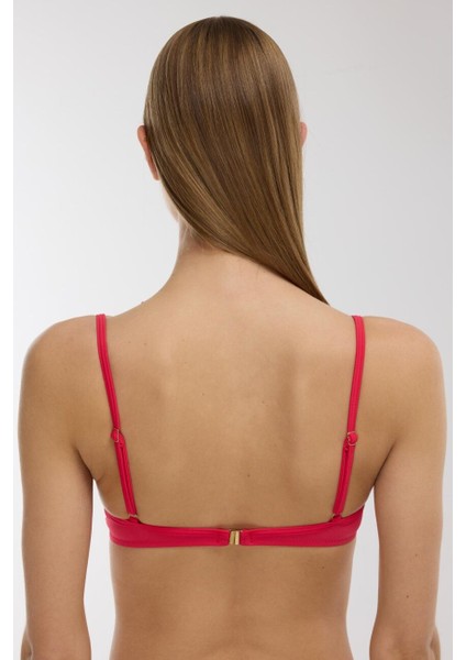 63552 Kırmızı Bikini Üstü