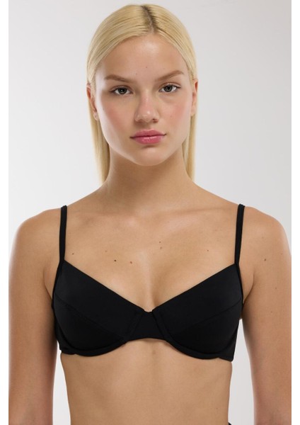 63561 Siyah Bikini Üstü