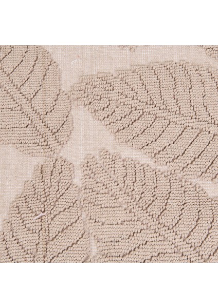 Soft Big Barg 2'li Banyo Paspası - Bej - 60 x 100 cm + 50 x 60 cm