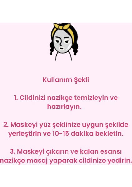 Rice Milk Mask Hydro Glowing | Aydınlatmaya Yardımcı Pirinç Özlü Yüz Maskesi 5 Adet