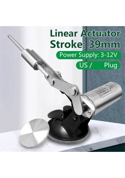 Karşılıklı Teleskopik Motor 39MM Strok Lineer Aktüatör 12V Karşılıklı Mekanizma Konnektörü 60MM Vakumlu Abd Fişi (Yurt Dışından) fiyatları