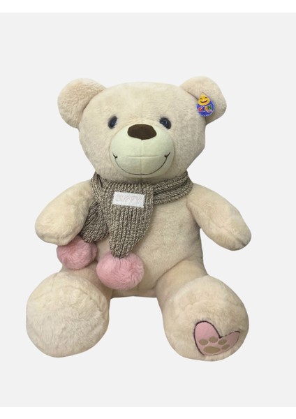 Peluş Buffy Atkılı Ayı - 55cm