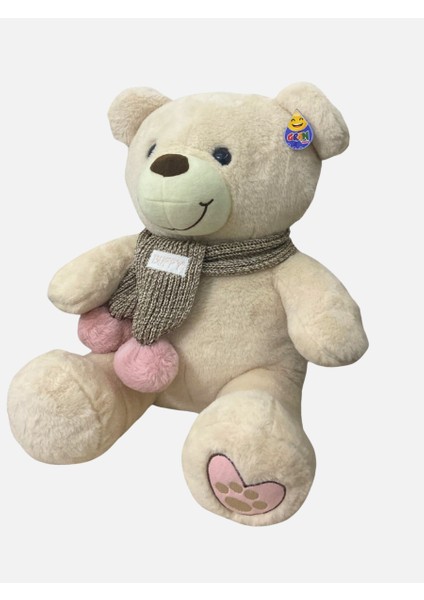 Peluş Buffy Atkılı Ayı - 55cm modelleri