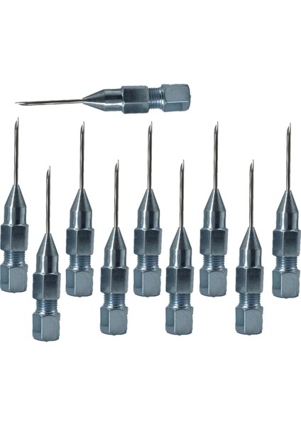 Iğne Burun Gres Aracı Dağıtıcı Memesi Adaptörü Gres Iğnesi Ağız Gres Memesi Gres Aksesuarları 10 Adet (Yurt Dışından)