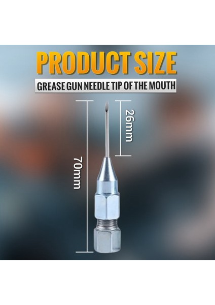 Iğne Burun Gres Aracı Dağıtıcı Memesi Adaptörü Gres Iğnesi Ağız Gres Memesi Gres Aksesuarları 10 Adet (Yurt Dışından) modelleri