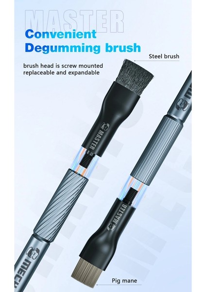 Mechanıc 2 Adet Anakart Ic Debonding Fırçası Çelik Fırça, Tutkal Çıkarma Kalay Çıkarma, Parlatma Fırçası Aletleri (Yurt Dışından) indirimleri