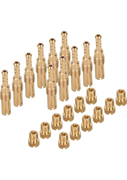 20 Adet Jet Takımı - 10 Adet Karbüratör Ana Jetleri ve 10 Adet Yavaş Pilot Jetleri Pwk Keihin Oko Cvk Pwm (Yurt Dışından) fırsatları