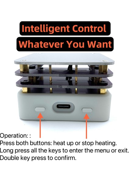 Pd 65W Mini Sıcak Plaka Ön Isıtıcı OLED Ekran Pcb Kartı Lehimleme Isıtma Plakası Tamir Istasyonu Ön Isıtma Onarım Araçları (Yurt Dışından) indirimleri