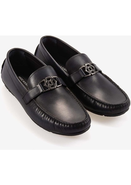 Deri Tokalı Erkek Loafer M584 modelleri