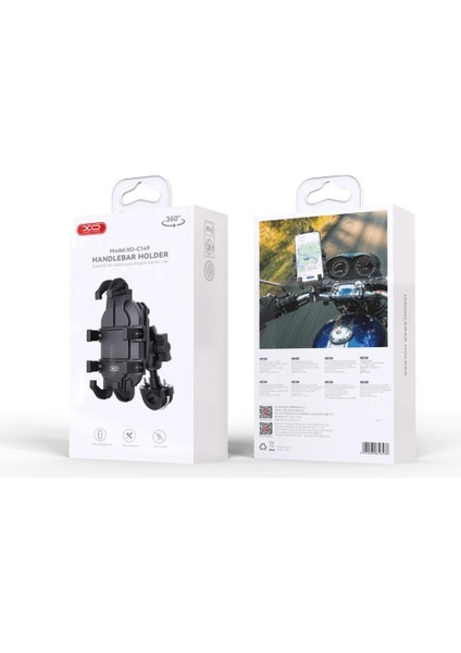 Motosiklet Bisiklet Scooter Telefon Tutucu Darbeye Dayanıklı Şok Titreşim Sarsıntı Önleyicili C149 modelleri