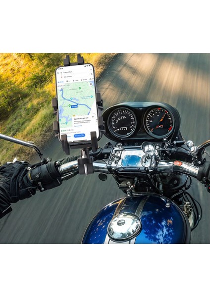 Motosiklet Bisiklet Scooter Telefon Tutucu Darbeye Dayanıklı Şok Titreşim Sarsıntı Önleyicili C149 fırsatları