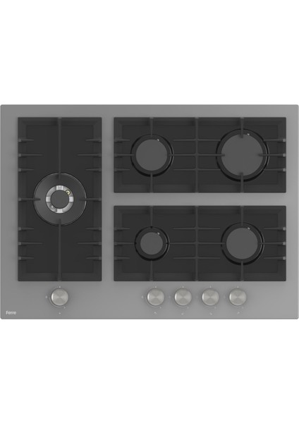 Flowart Bl Modüler Seriisi 3'lü Gri Ankastre Set ( QBL62CPR-BL138-D088 ) modelleri
