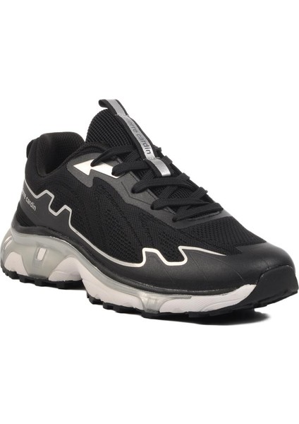 Pierre Cardin PCI-11054 M Siyah-Beyaz Memory Foam Erkek Spor Ayakkabı