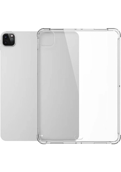 Apple iPad Pro 13 2024 Kılıf Uyumlu Zore Tablet Nitro Anti Shock Silikon KAPAK-ŞEFFAF-8680436795118- modelleri