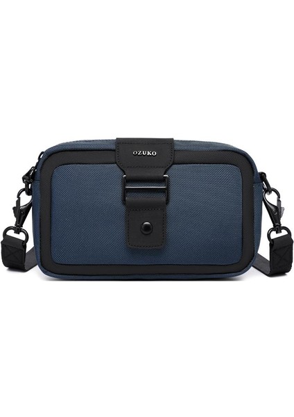 -Mini Erkek Su Geçirmez Oxford Kumaş Crossbody Çanta (Yurt Dışından)