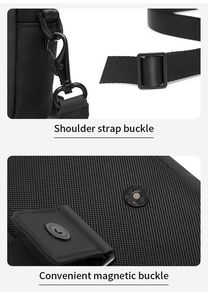 -Mini Erkek Su Geçirmez Oxford Kumaş Crossbody Çanta (Yurt Dışından) indirimleri