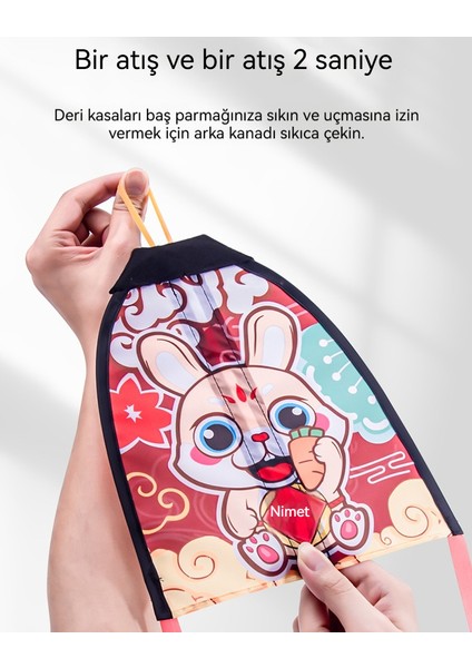 Elastik Fırlatma Küçük Uçurtma Oyuncak ile Açık Çocuk (Yurt Dışından)