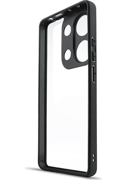 Xiaomi Redmi Note 13 Pro 4g Kılıf Kamera Korumalı Şeffaf Arka Yüzey New Roll KAPAK-SIYAH-868043 fırsatları