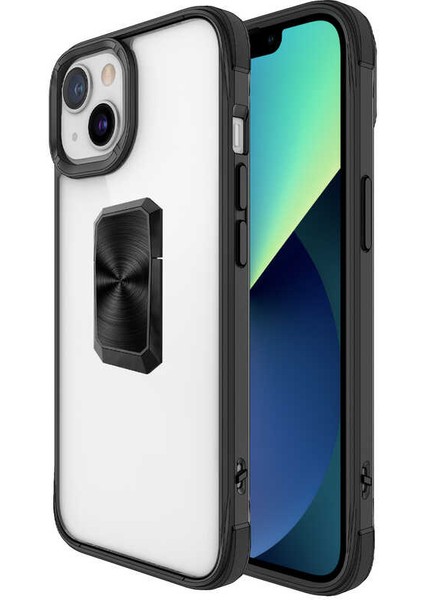 Apple iPhone 13 Uyumlu Zore V-Bax KAPAK-SIYAH-8680436249819-TA64951-MRYN