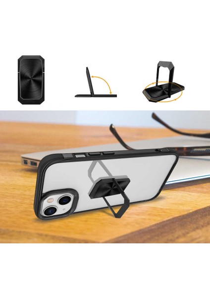 Apple iPhone 13 Uyumlu Zore V-Bax KAPAK-SIYAH-8680436249819-TA64951-MRYN fırsatları