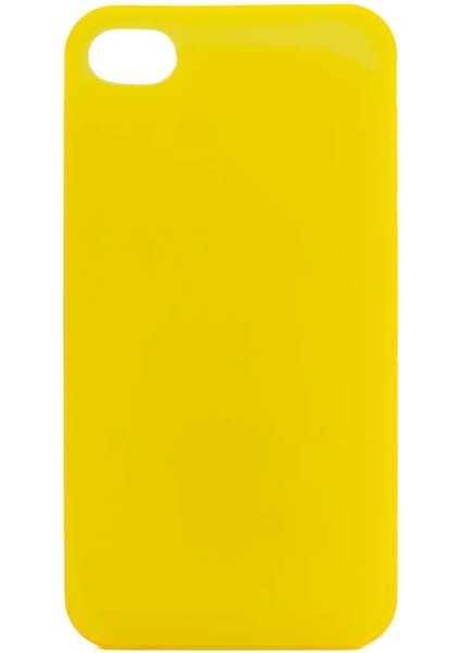 Apple iPhone 4s Uyumlu Zore Polo Silikon KAPAK-SARI-8680436328903-TA65489-MRYN