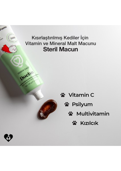 Kısırlaştırılmış Kedi Maltı 100 gr ve Tüy Sağlığı Destekleyici Damla 50 ml Seti