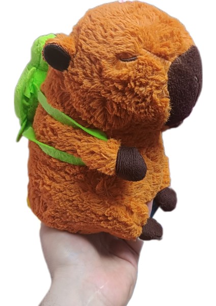Kapibara Peluş Oyuncak 24 cm Sırt Çantalı Capybara Figür Yüksek Kalite fiyatları