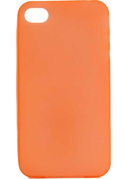Apple iPhone 4s Uyumlu Zore Polo Silikon KAPAK-TURUNCU-8680436328897-TA65488-MRYN