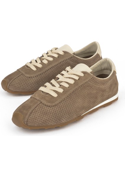 Kadın Deri Sneaker 1511035Z63001 Vizon indirimleri