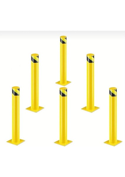 Park Dubası Sabit Demir 80 cm 6 Adet