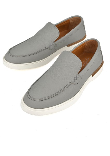 Erkek Deri Ayakkabı 1511007ZB04 Gri indirimleri