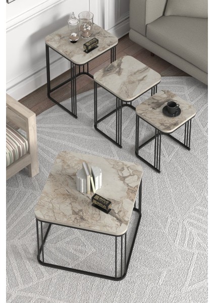 Orta Sehpa ve Zigon Sehpa Alize Set Efes modelleri