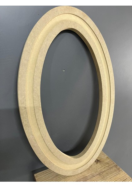 Elips Ayna Çerçevesi Tek Kanallı 55 x 35 x 6 cm