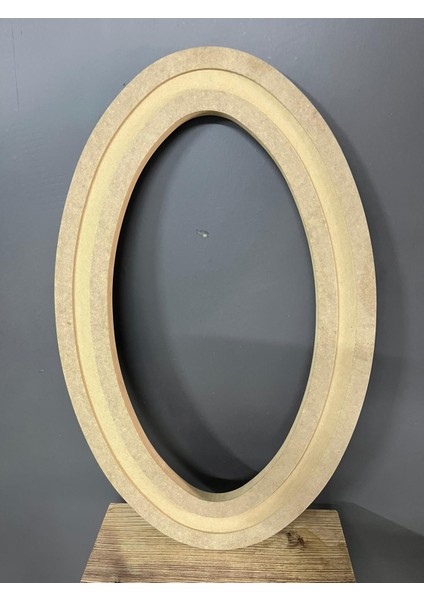 Elips Ayna Çerçevesi Tek Kanallı 55 x 35 x 6 cm