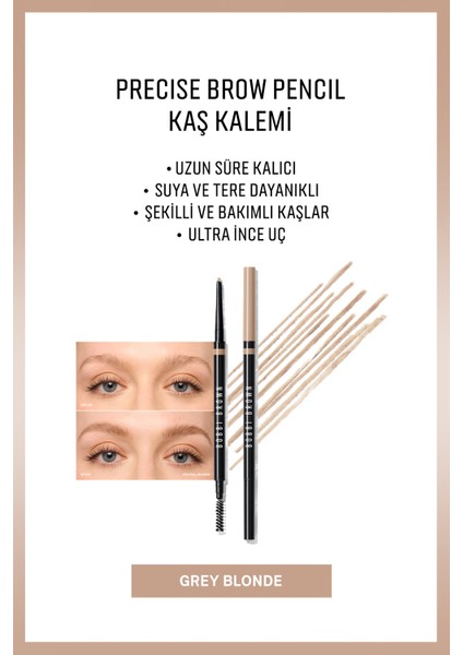 Brow Pencil Kaş Kalemi - Grey Blonde