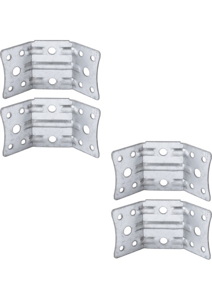 Açılı Köşe Birleştirme 135° Bağlantı Aparatı 4 Adet Mobilya Köşebent Sacı Gönye Metal 35X35X50 mm