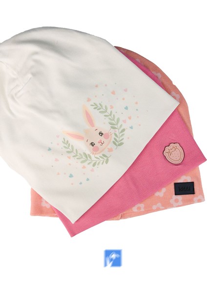 Cotton Çift Kat Kız Çocuk Penye Bere ( 1-4 Yaş ) fiyatları