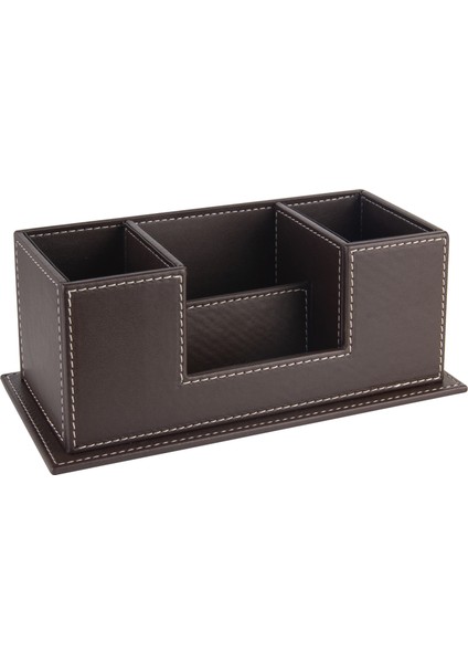 Masaüstü Deri Organizer Kalemlik 4 Gözlü Desktop Organizer Rainbow Vegan 10X12X25 Cm. fiyatları