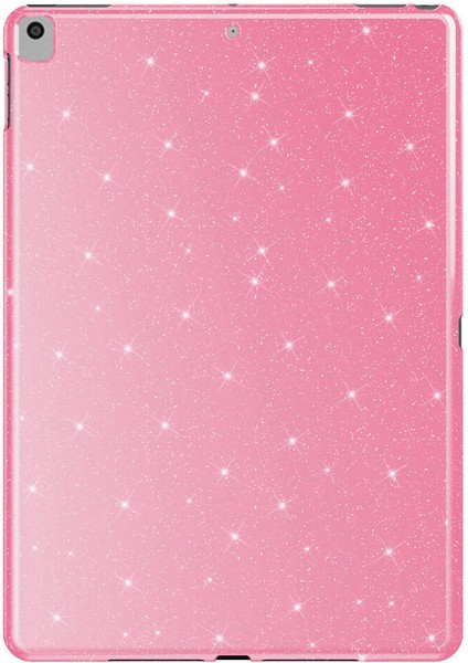 Apple iPad 10.2 2021 (9.nesil) Simli Parlak Görünümlü Uyumlu Tablet Koton KILIF-PEMBE-868043674