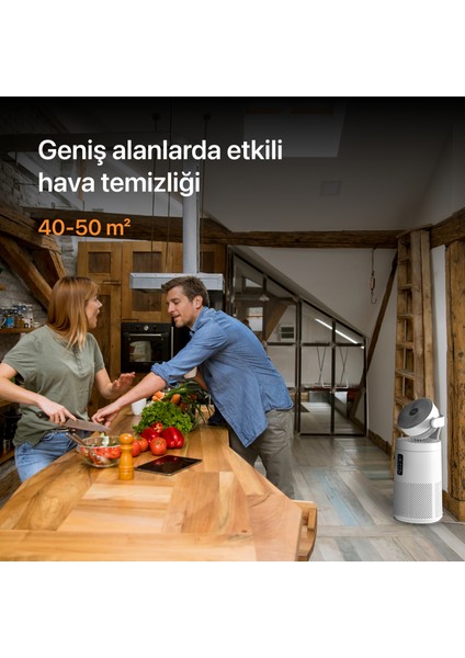 Akıllı Fanlı Hava Temizleyici Aromaterapi Özellikli Air Purifier HEPA13 Filtreli Sessiz Hava Temizleme Cihazı X7422 fırsatları